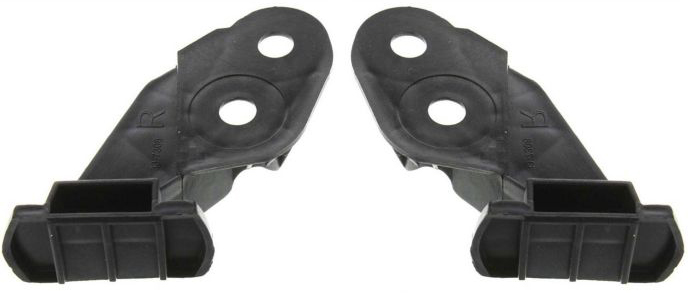 AM 3 SERIES 99-06 FRONT BUMPER BRACKET RH AND LH Support Guide SKU SET B013105 Partslink BM1067104 BM1066104 OEM 51118195296-51118195295