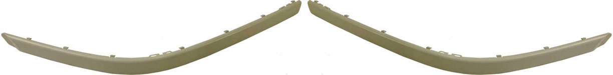 AM 5 SERIES 1-3 FRONT BUMPER MOLDING RH AND LH Upper Primed SKU SET B016129 Partslink BM1047105 BM1046105 OEM 51117005958-51117005957