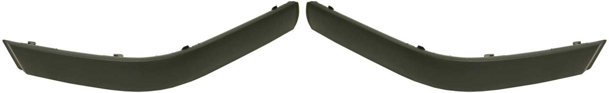 AM 318TI 95-99 M3-95-99 FRONT BUMPER MOLDING RH AND LH Outer Textured SKU SET B016135 Partslink BM1046107 BM1047107 OEM 51112265637-51112265638