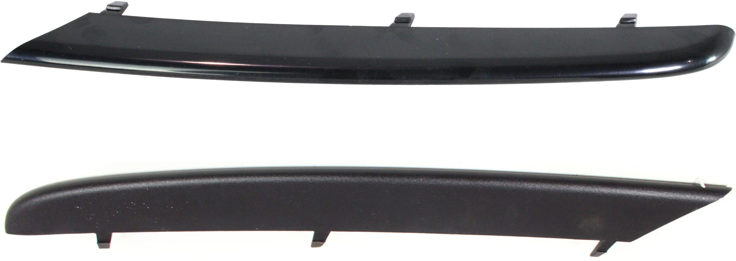 AM 3 SERIES 06-08 FRONT BUMPER MOLDING RH AND LH Lower Outer Black SKU SET B016145 Partslink BM1047115 BM1046115 OEM 51117134092-51117134091