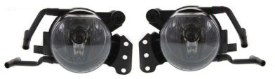 AM 3 SERIES 03-06 FRONT FOG LAMP RH AND LH Assembly Convertible Coupe From 3-03 SKU SET B107503 Partslink BM2593123 BM2592123 OEM 63176920704-63176920703