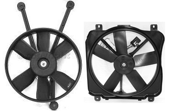 AM Cooling Fan Assembly SKU SET B160904 Partslink GM3113101 GM3112101 OEM 12365326-12365327
