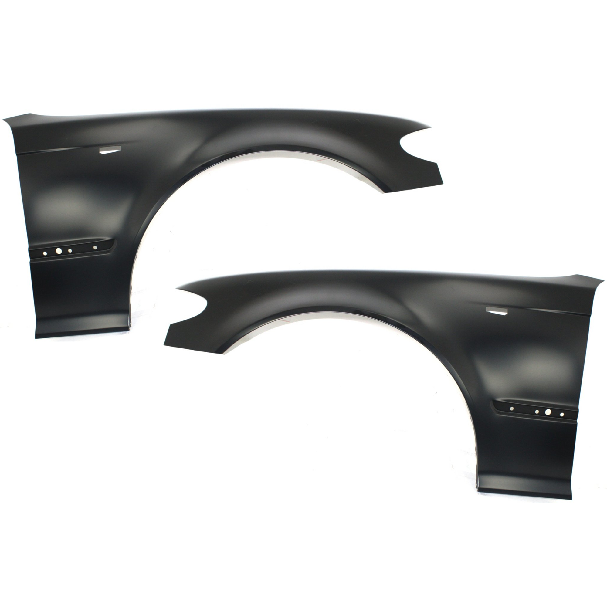 AM 3 SERIES 02-05 FRONT FENDER RH AND LH Primed SKU SET B220113 Partslink BM1240129 BM1241129 OEM 41357042323-41357042324