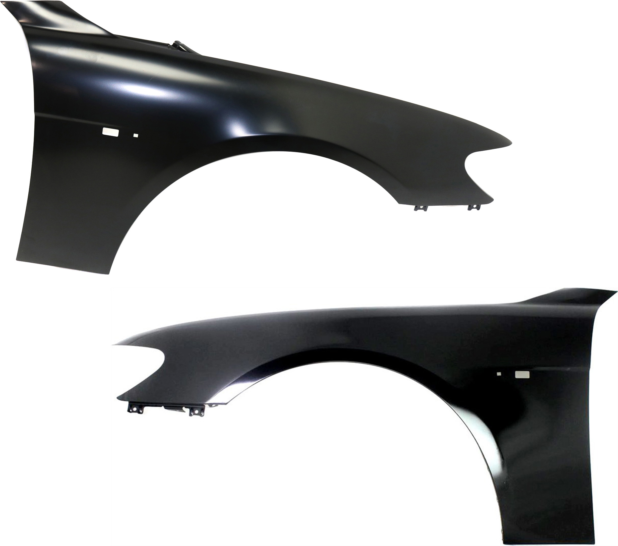 AM 7 SERIES 05-08 FRONT FENDER RH AND LH Primed Steel SKU SET B220133 Partslink BM1241136 BM1240136 OEM 41357138474-41357138473