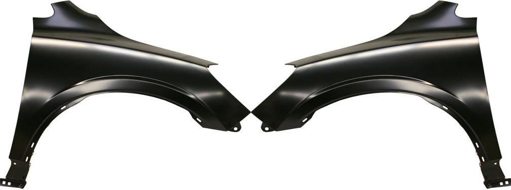 AM ENCLAVE 08-12 FRONT FENDER RH AND LH Primed Steel SKU SET B220137 Partslink GM1240347 GM1241347 OEM 20793342-20793343
