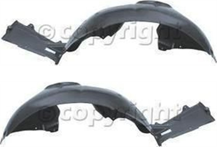 AM 3 SERIES 99-05 FRONT FENDER LINER RH AND LH Rear Section Sedan Wagon SKU SET B222109 Partslink BM1251103 BM1250103 OEM 51717039678-51717039677