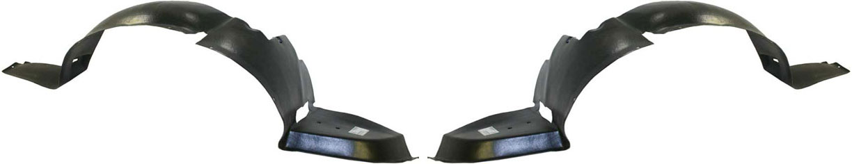 AM RENDEZVOUS 02-07 FRONT FENDER LINER RH AND LH SKU SET B222127 Partslink GM1251106 GM1250106 OEM 10317707-10354741