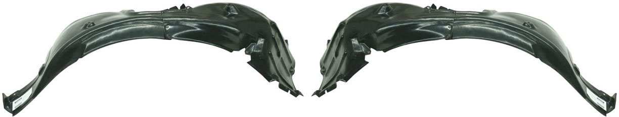 AM 5 SERIES 04-07 FRONT FENDER LINER RH AND LH Front Section Sedan Vacuum Form SKU SET B222129 Partslink BM1251111 BM1250111 OEM 51717033750 PFM 51717033749 PF