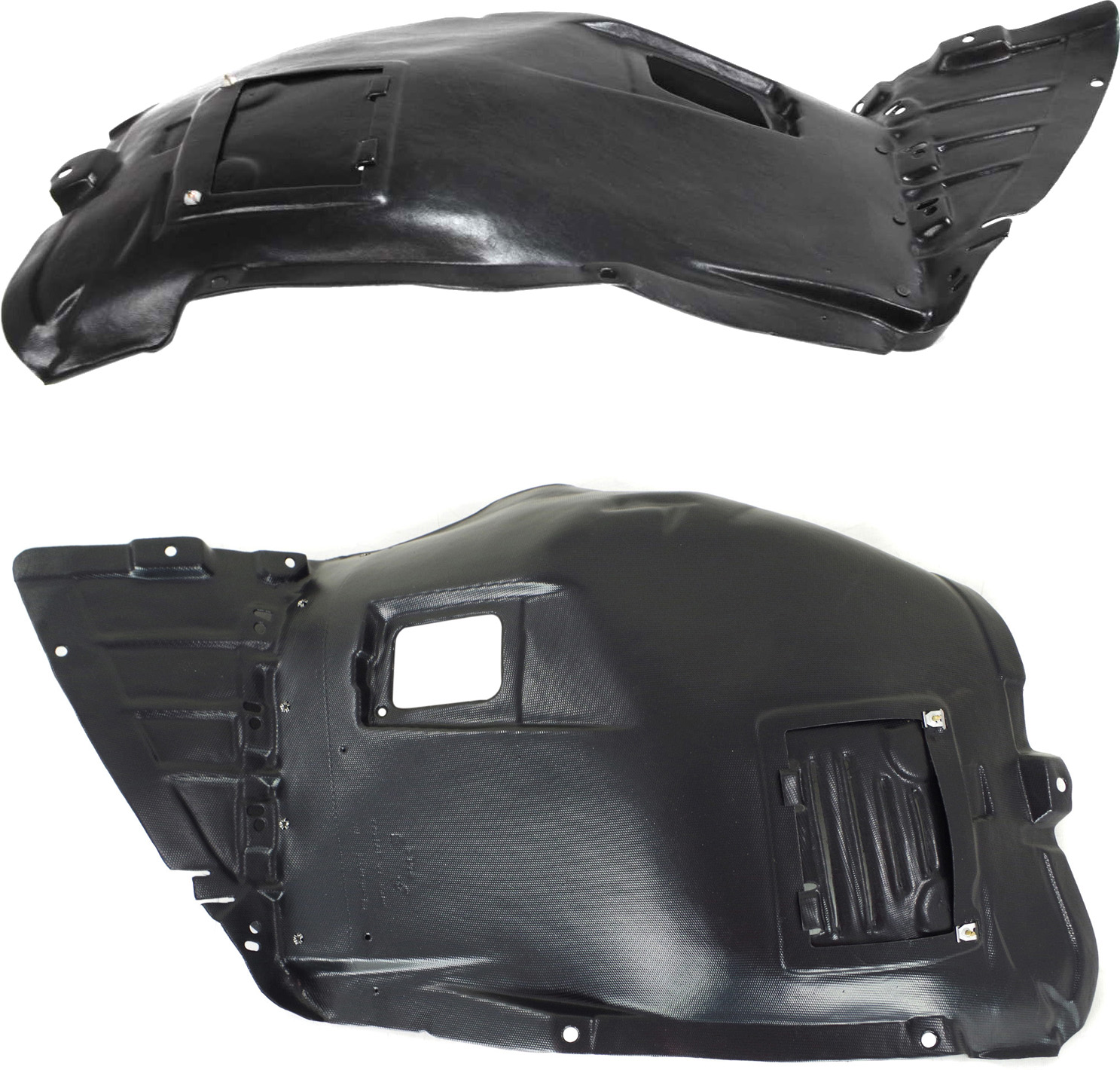 AM 3 SERIES 06-12 FRONT FENDER LINER RH AND LH Front Section Plastic Vacuum Form Sedan Wagon SKU SET B222141 OEM 51717059379 PFM 51717059380 PF