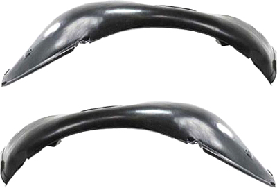 AM 7 SERIES 02-08 FRONT FENDER LINER RH AND LH SKU SET B222147 Partslink BM1251107 BM1250107 OEM 51718223376-51718223375
