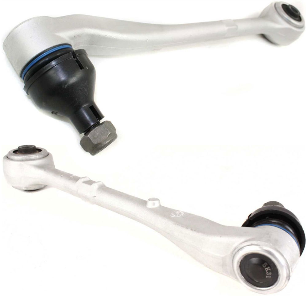 AM 7 SERIES 95-01 FRONT CONTROL ARM RH AND LH Lower Frontward SKU SET B281511 OEM 31121142088-31121142087
