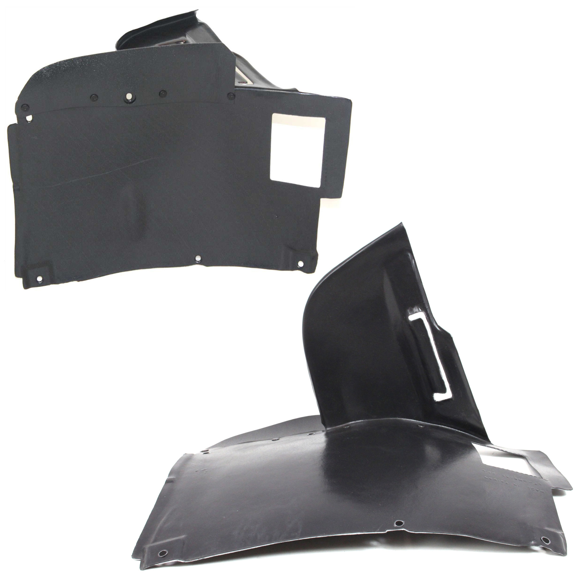 AM 5 SERIES 01-03 FRONT ENGINE SPLASH SHIELD RH AND LH SKU SET B310101 Partslink BM1228104 BM1228103 OEM 51717008690-51717008689