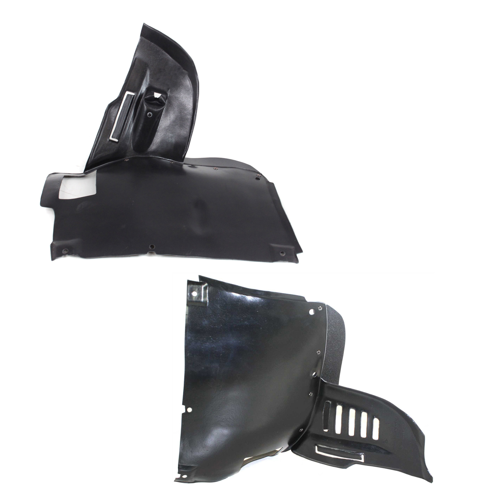 AM 528I 540I 97-00 FRONT ENGINE SPLASH SHIELD RH AND LH SKU SET B310105 Partslink BM1228102 BM1228101 OEM 51718159426-51718159425