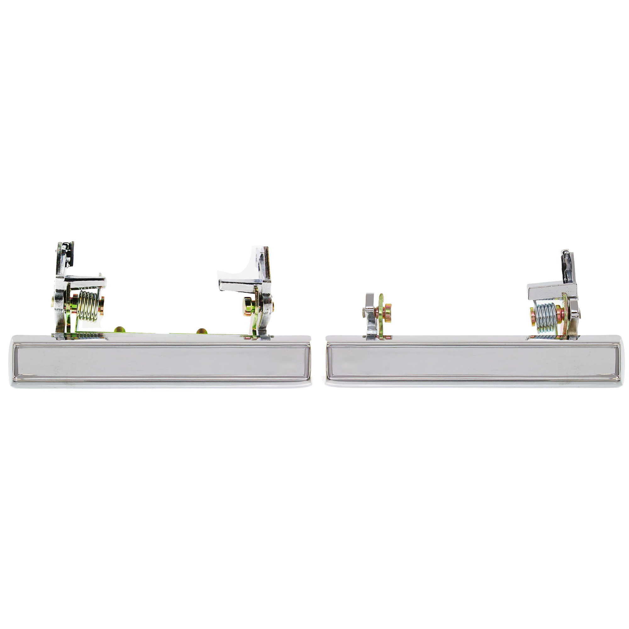 AM MONTE CARLO 78-88 FRONT DOOR HANDLE RH and LH Included Outer Chrome =REAR SKU SET B462111 Partslink GM1311112 GM1310112 OEM 20099250-20099251