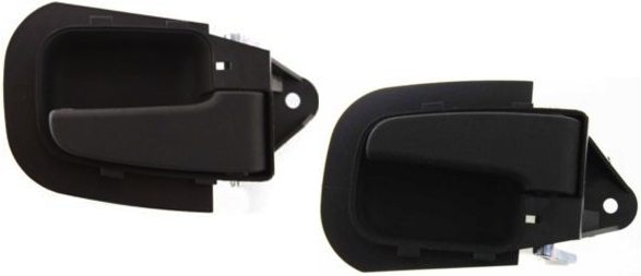 AM 318I 93-93-323I 98-99 FRONT DOOR HANDLE RH AND LH Textured Black Coupe Convertible E36 SKU SET B462131 Partslink BM1353102 BM1352102 OEM 51211977540-51211977539