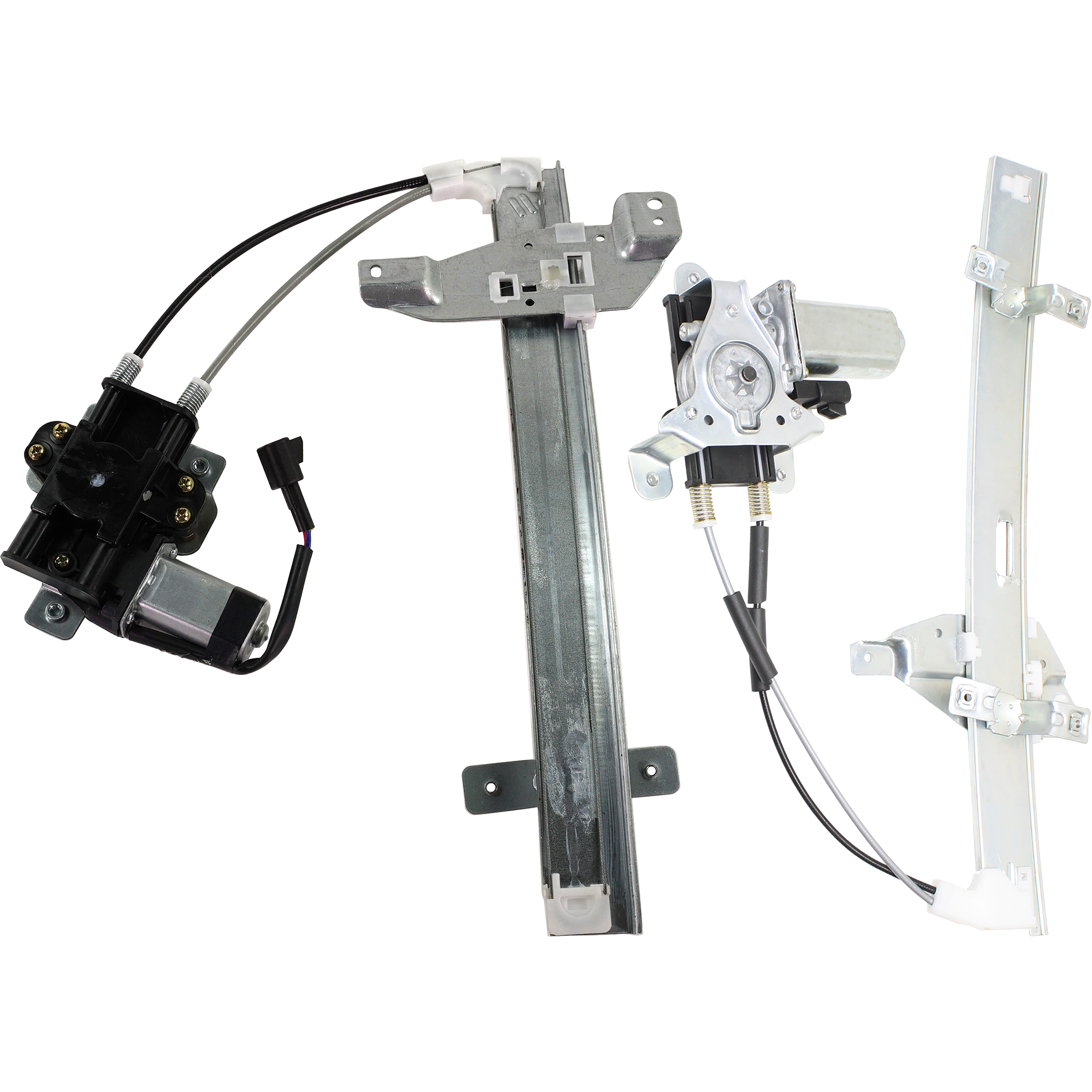 AM CENTURY 97-05 INTRIGUE 98-02 REGAL 97-04 FRONT AND REAR WINDOW REGULATOR LH Power w Motor SKU SET B462910-2L Partslink GM1350124 GM1550101 OEM 10334397-10334399