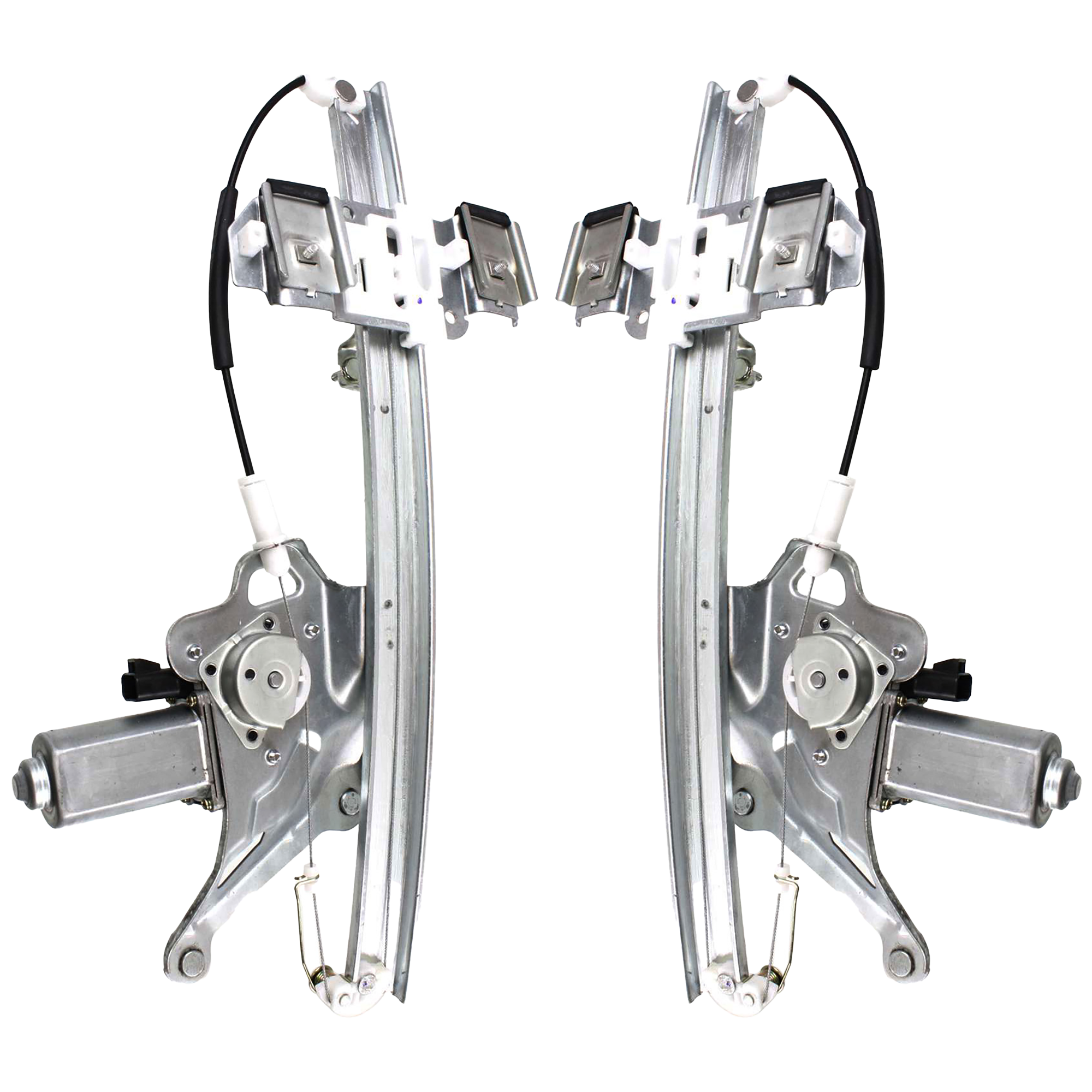 AM LESABRE 00-05 FRONT WINDOW REGULATOR RH AND LH Power With Motor SKU SET B462913 Partslink GM1351132 GM1350132 OEM 15231240-15231241