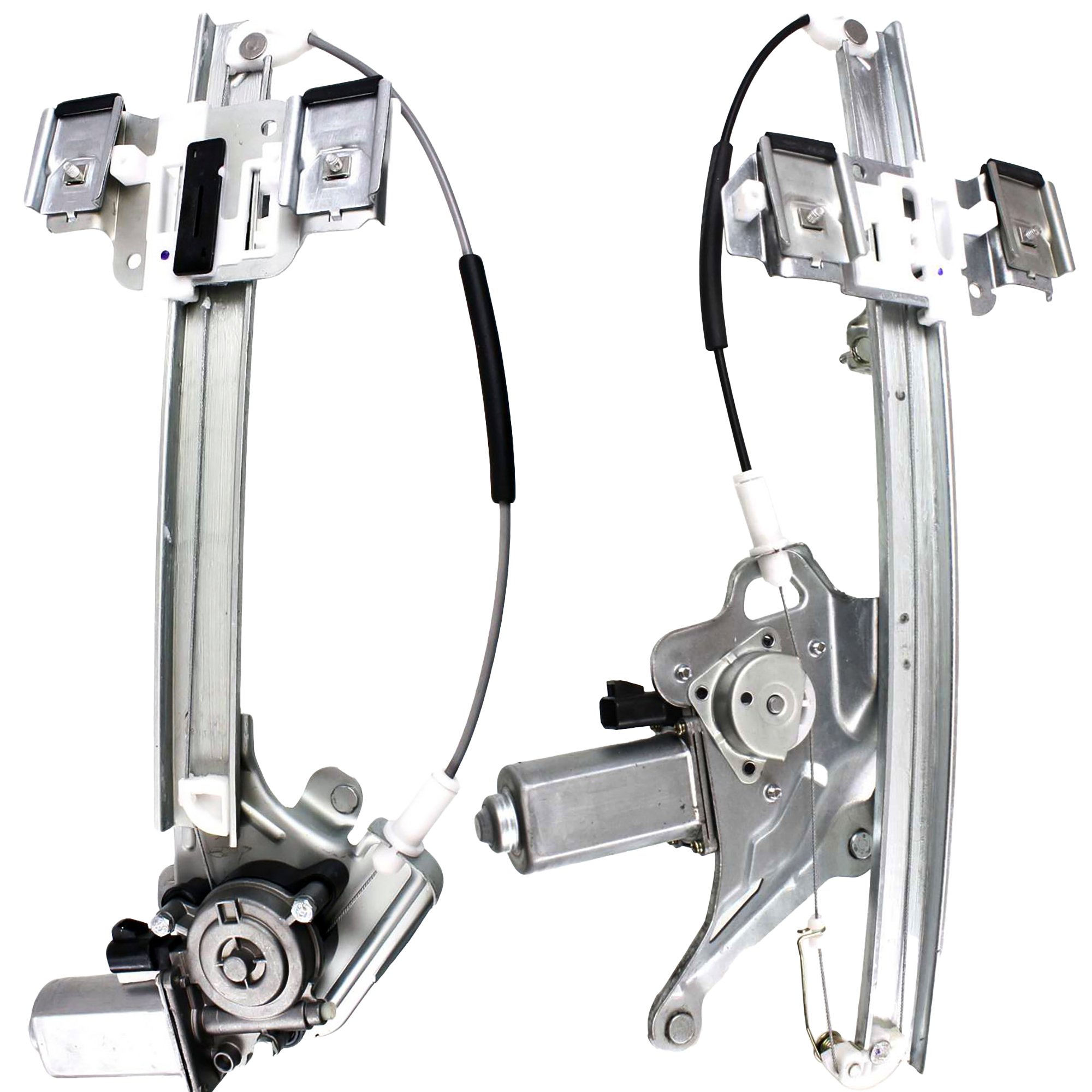 AM LESABRE 00-05 FRONT AND REAR WINDOW REGULATOR LH Power w Motor SKU SET B462914-2L Partslink GM1350132 GM1550106 OEM 15231241-15231245