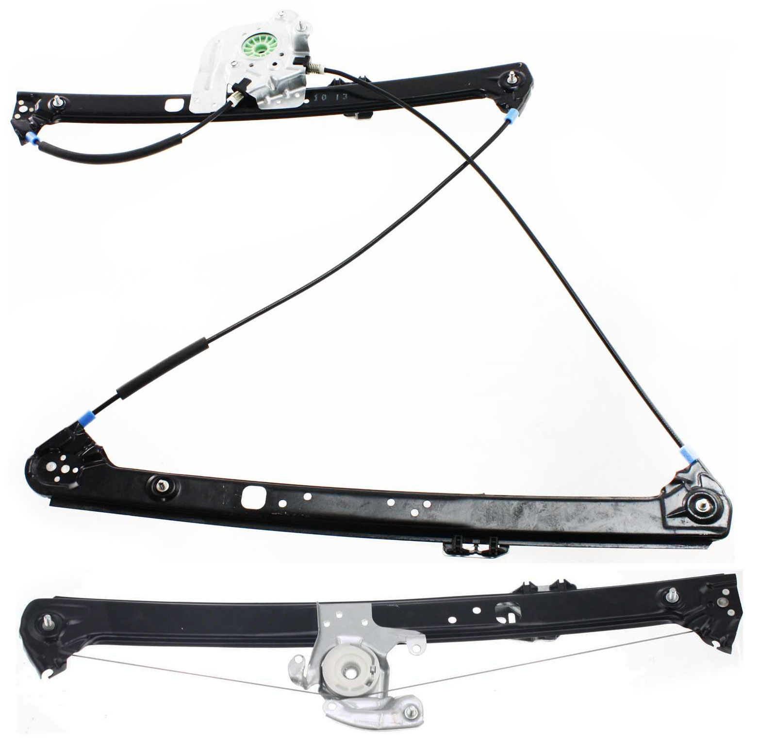 AM X5-00-06 FRONT AND REAR WINDOW REGULATOR RH Power w o Motor SKU SET B462919-2R Partslink BM1351104 BM1551103 OEM 51338254912-51357125060