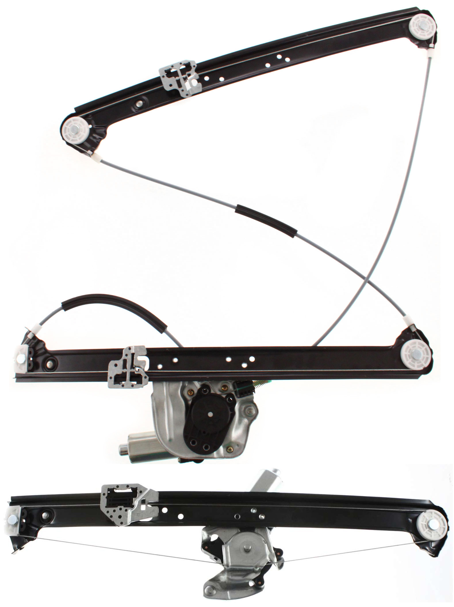 AM X5-00-06 FRONT AND REAR WINDOW REGULATOR RH Power w Motor SKU SET B462925-2R Partslink BM1351110 BM1551114 OEM 51338254912 PFM 51357125060