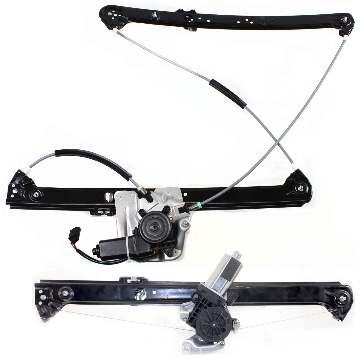 AM X5-00-06 FRONT AND REAR WINDOW REGULATOR LH Power w Motor SKU SET B462926-2L Partslink BM1350110 BM1550114 OEM 51338254911 PFM 51357125059