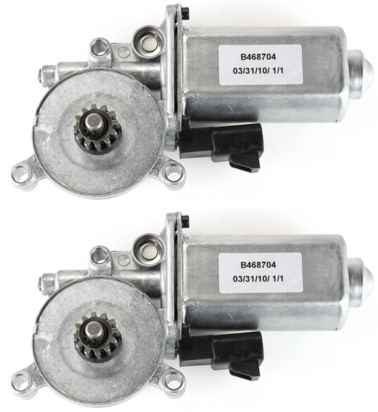AM CENTURY GRAND PRIX REGAL 97-98 FRONT AND REAR WINDOW REGULATOR MOTOR RH Front and Rear RH SKU SET B468704-2 Partslink GM1357110 OEM 88987650
