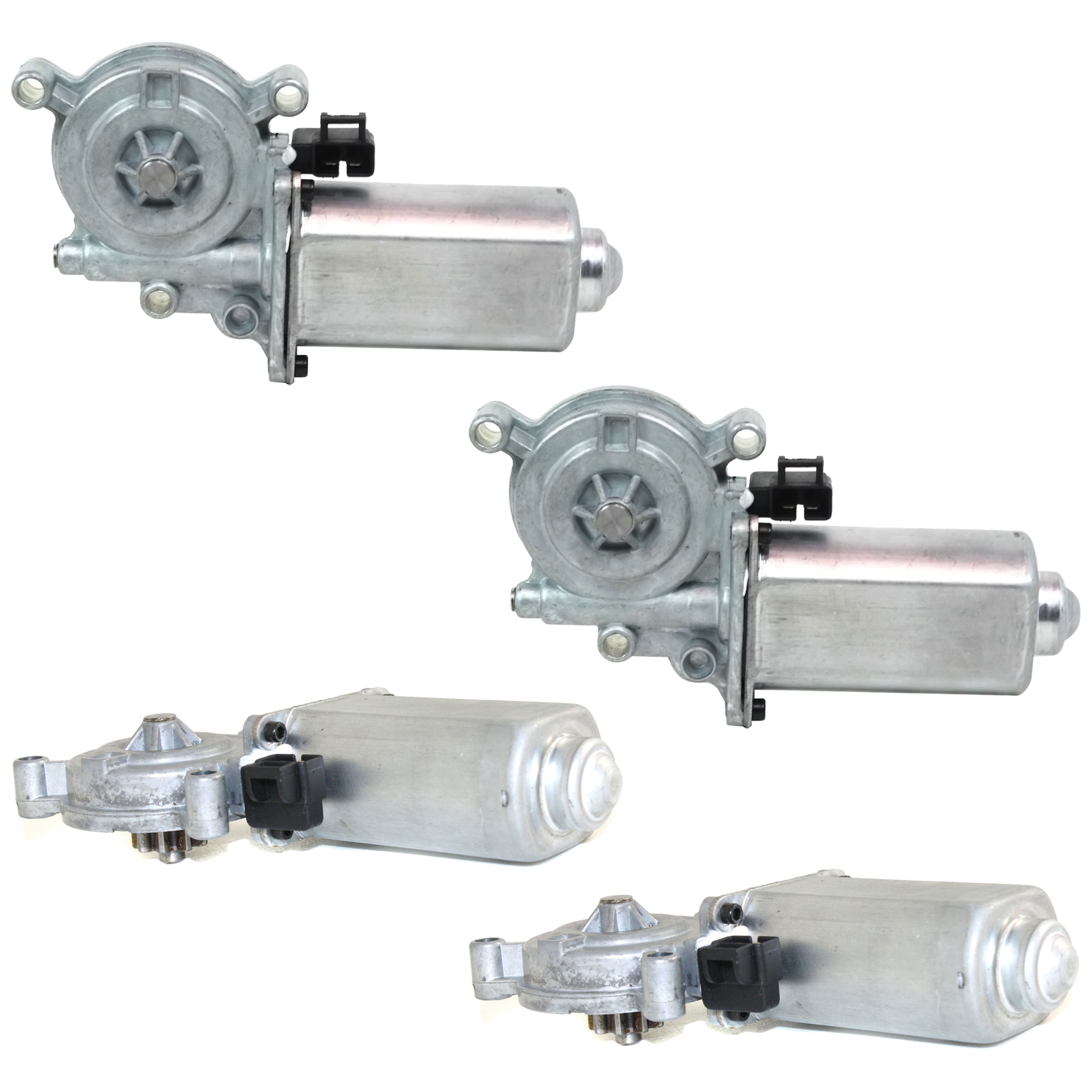 AM PARK AVENUE 91-05 SEVILLE 92-01 FRONT WINDOW REGULATOR MOTOR RH AND LH =Rear RH AND LH SKU SET B468707-4 Partslink GM1356103 GM1357103 OEM 19153541-19153542