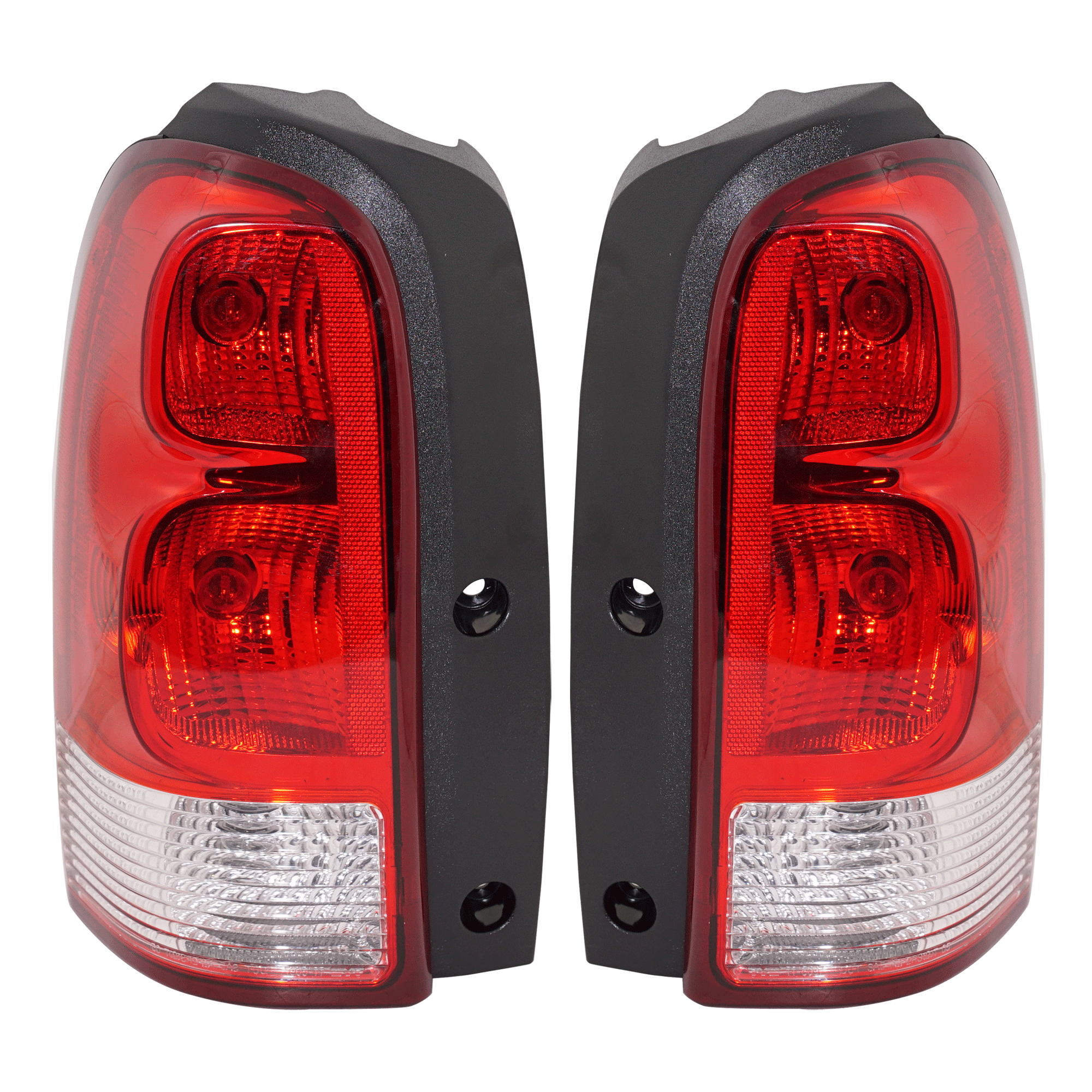 AM TERRAZA RELAY 05-07 UPLANDER MONTANA SV6-05-09 TAIL LAMP RH AND LH Assembly CAPA SKU SET B730125Q Partslink GM2800183C GM2801183C OEM 15787131-15787132