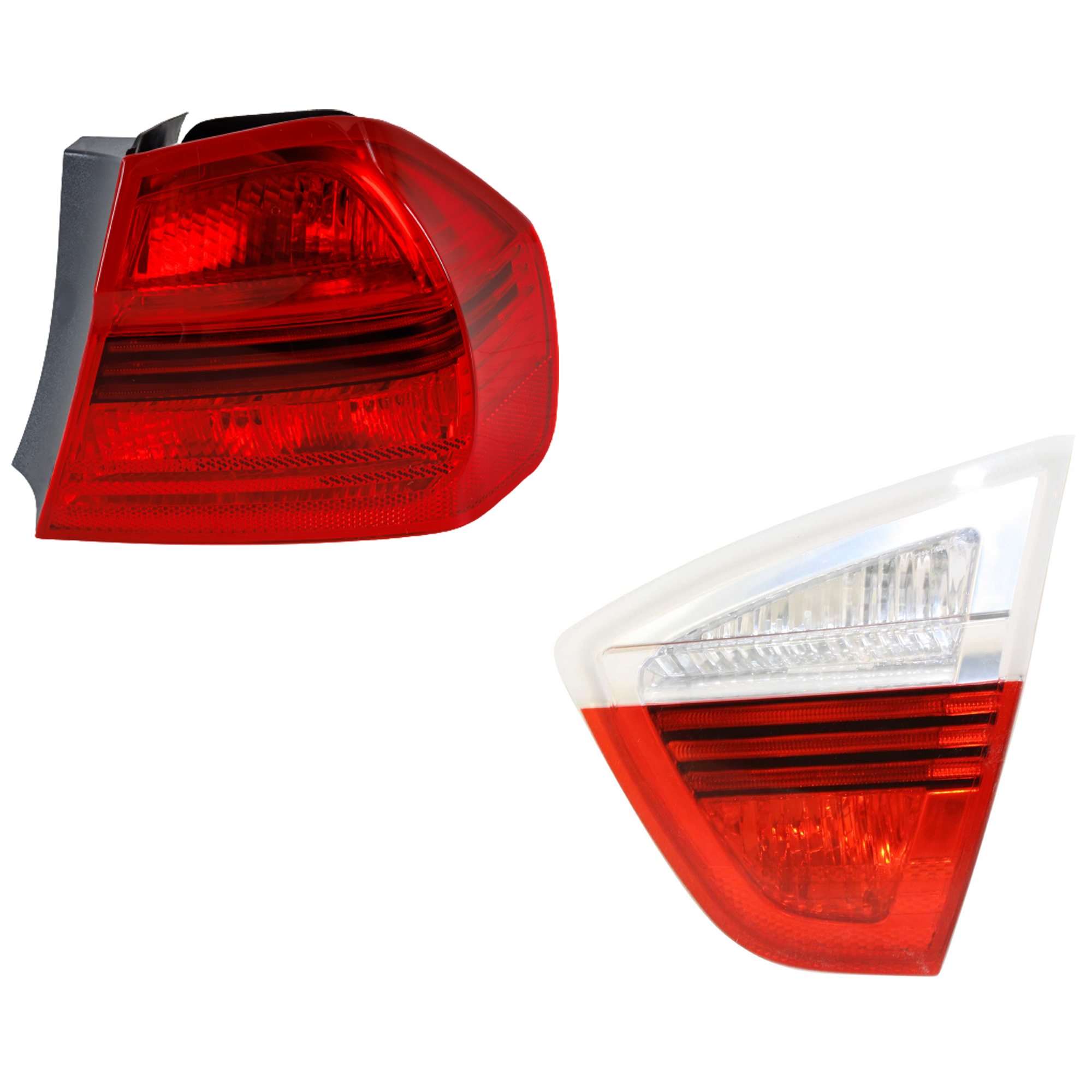 AM 3 SERIES 06-08 TAIL LAMP RH Inner and Outer Halogen Sedan SKU SET B730135 A Partslink BM2803100 OEM 63216937460-63217161956 PFM
