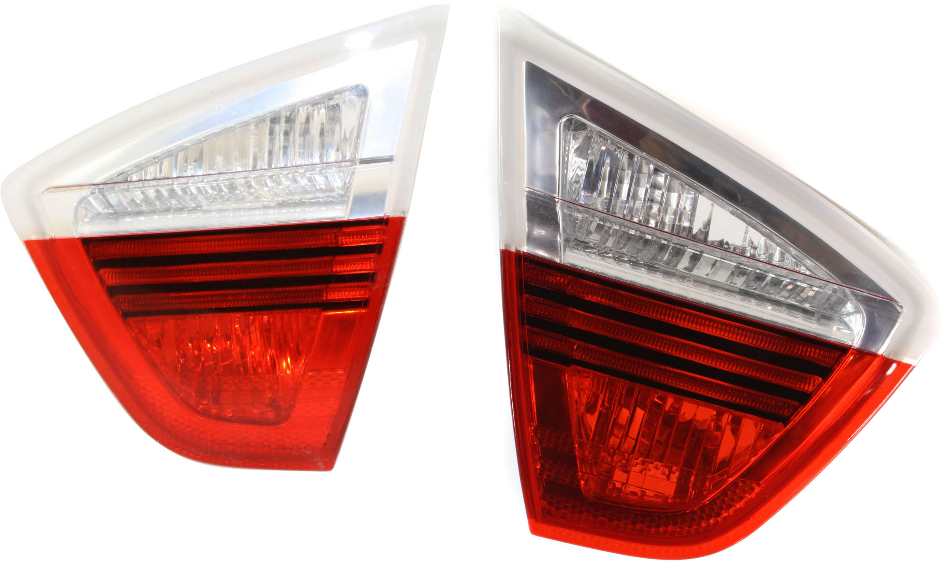 AM 3 SERIES 06-08 TAIL LAMP RH AND LH Inner Lens and Housing Sedan SKU SET B730135 Partslink BM2803100 BM2802100 OEM 63216937460-63216937459
