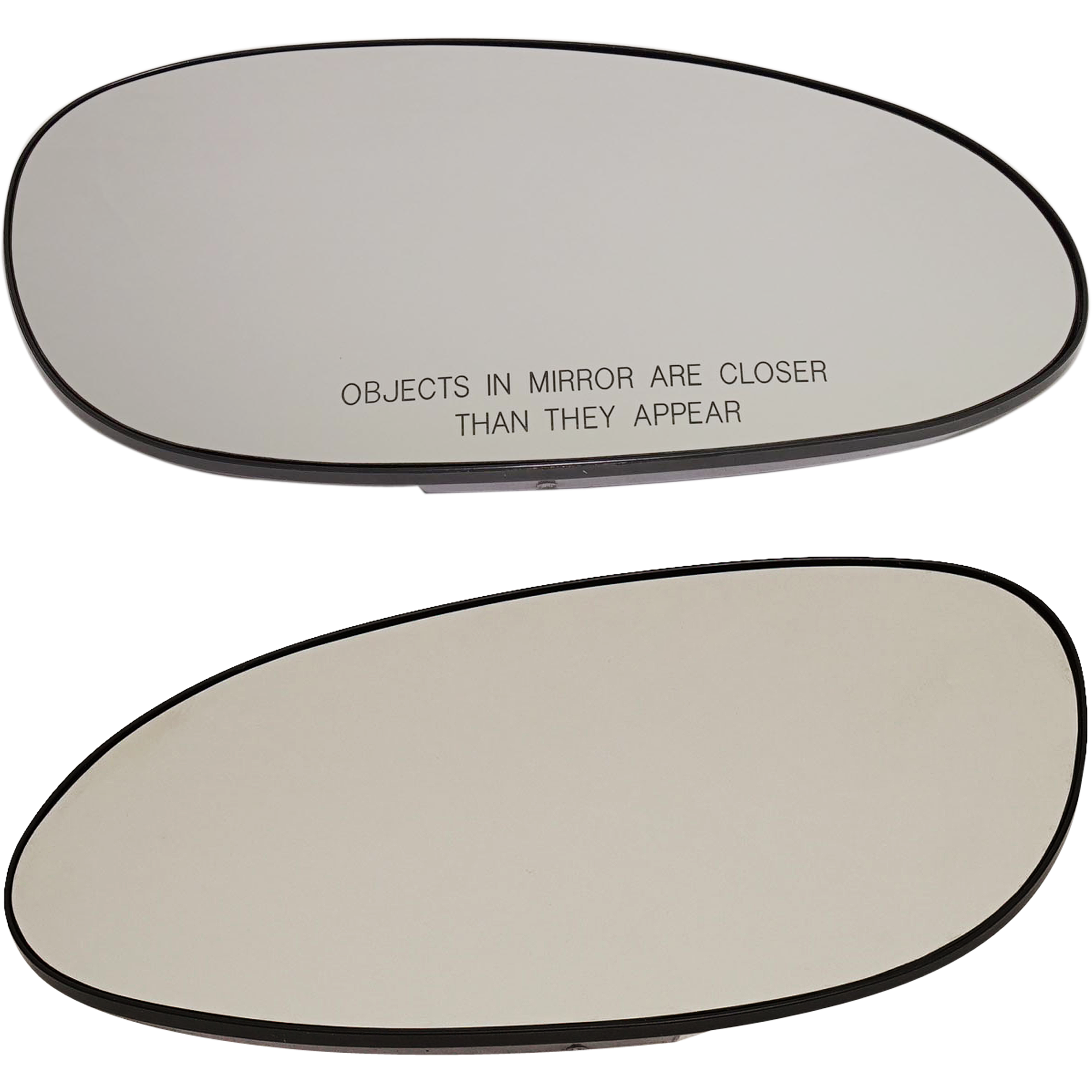 AM CENTURY 97-05 INTRIGUE 98-02 REGAL 97-04 MIRROR GLASS RH AND LH Non Heated w Backing Plate SKU SET BK08GR OEM 12453282-12453281