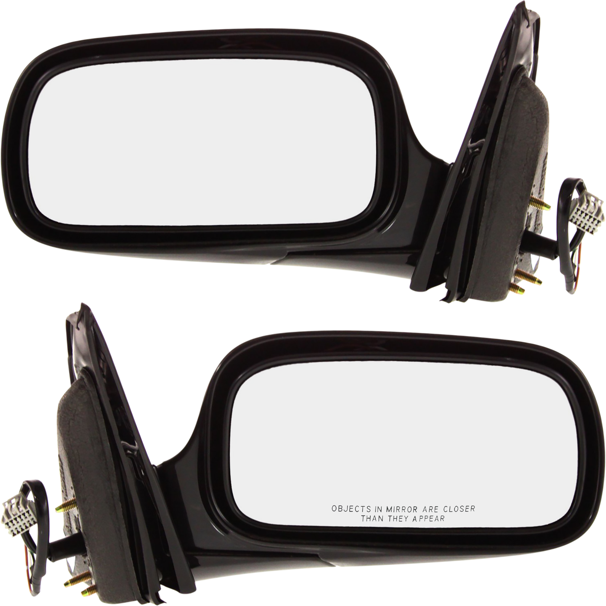 AM LUCERNE 06-11 MIRROR RH AND LH Power Manual Folding Non Heated Paintable No Memory and Signal Light 12H3P SKU SET BK23ER Partslink GM1320313 GM1321313 OEM 25822568-25822569