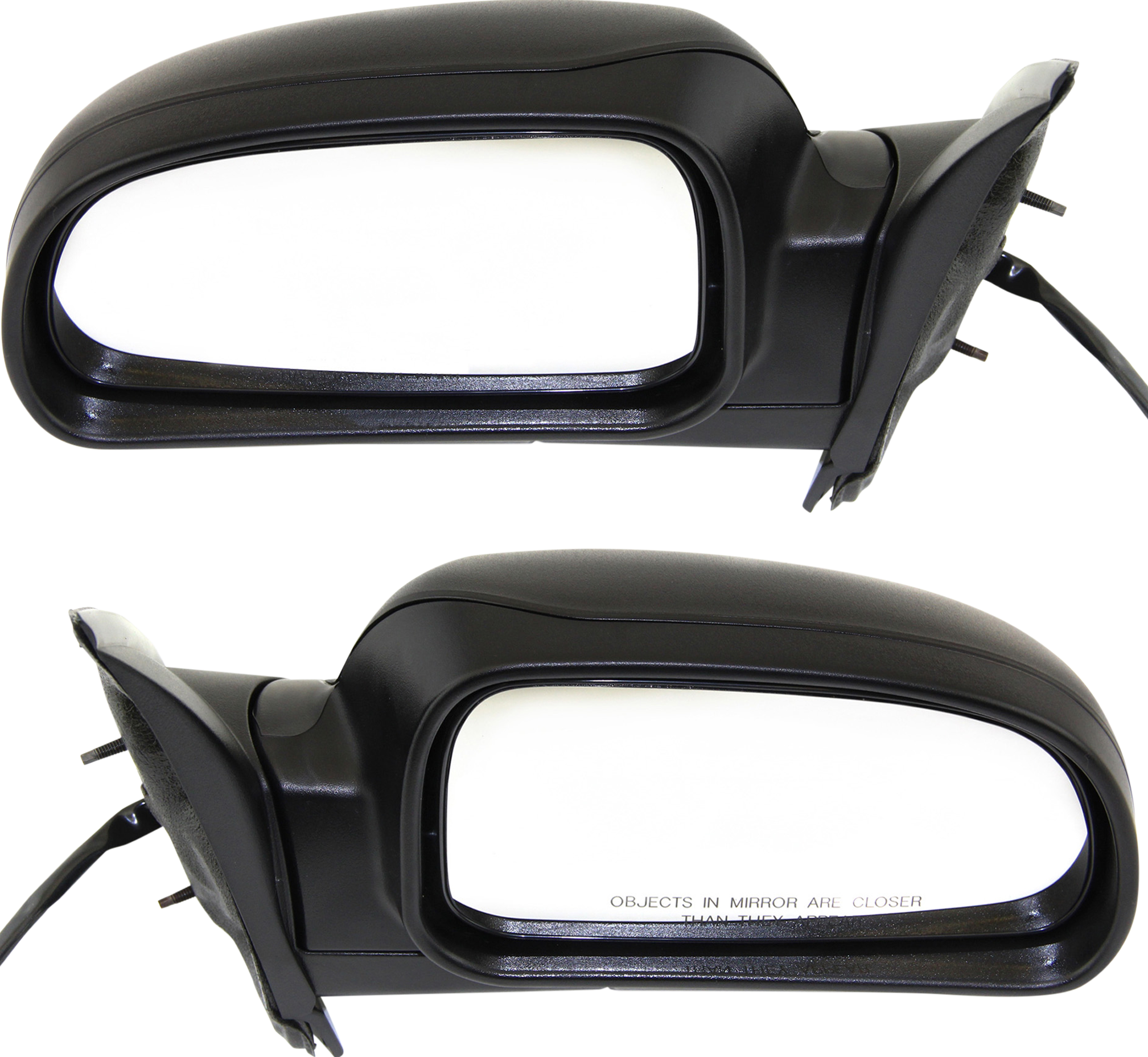AM TRAILBLAZER 04-07 MIRROR RH AND LH Power Manual Folding Heated Textured w Memory and Signal Light SKU SET BK38ER S Partslink GM1320350 GM1321350 OEM 15810912-15810913