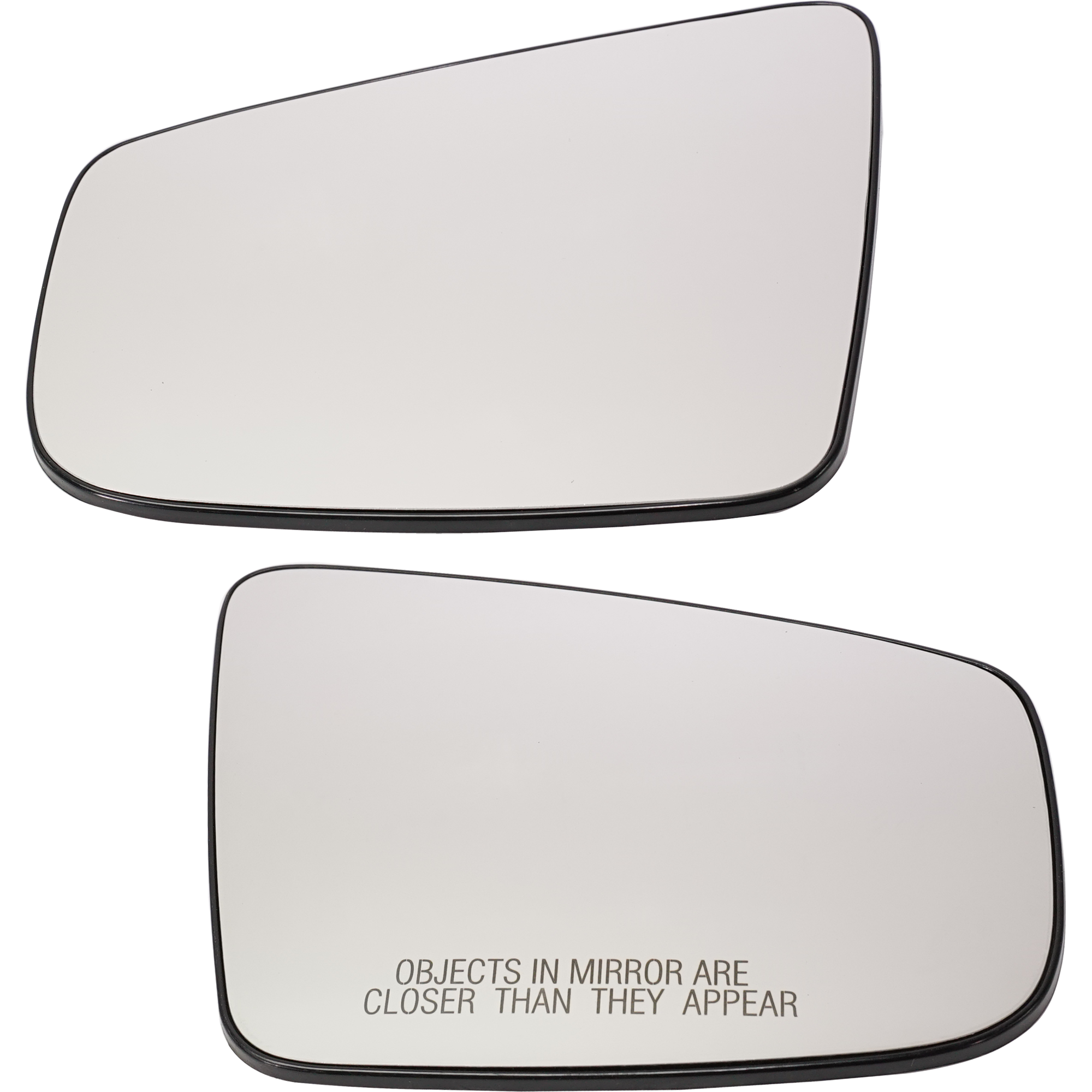 AM LACROSSE 13-16 MIRROR GLASS RH AND LH Heated w Backing Plate SKU SET BK48GR Partslink GM1325165 GM1324165 OEM 22937901-22937900