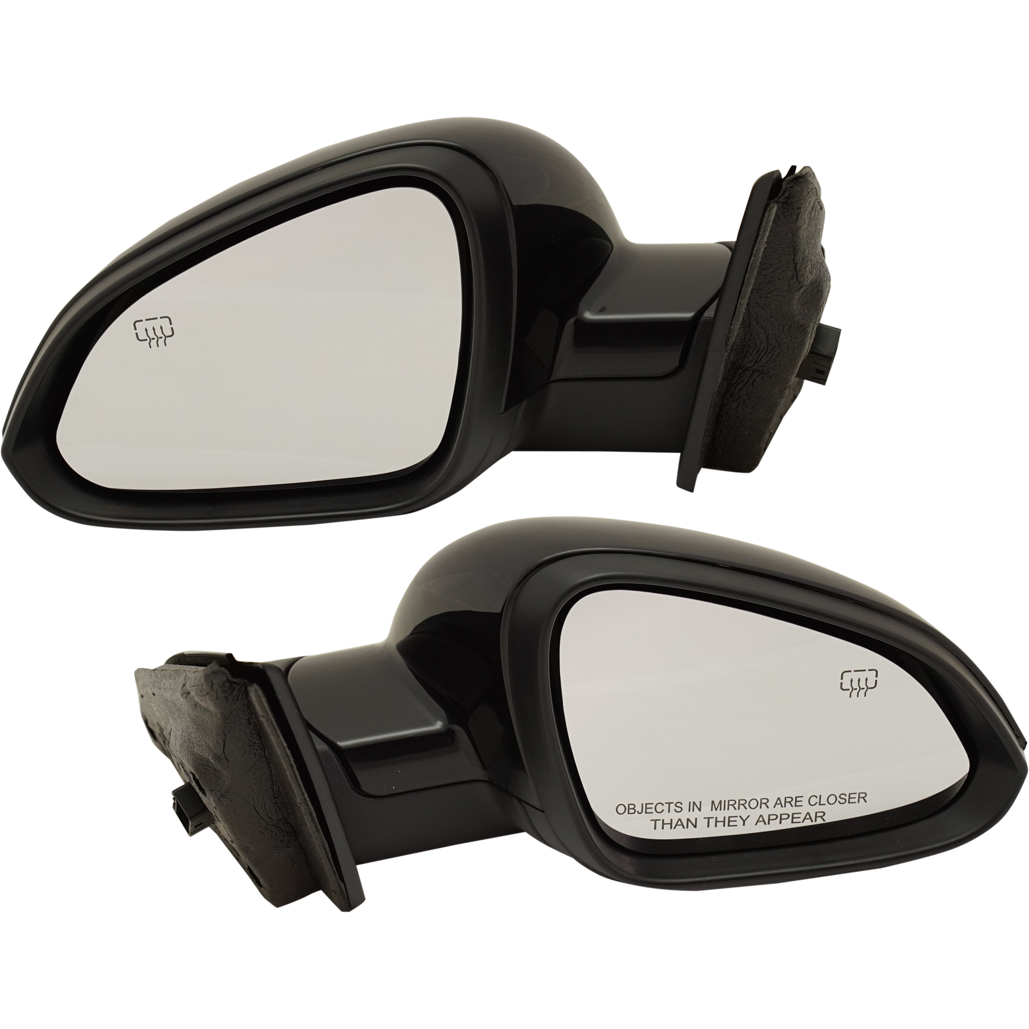 AM REGAL 11-17 MIRROR RH AND LH Power Manual Folding Heated Paintable w Signal Light w o Lane Departure Warning System SKU SET BK49ER S Partslink GM1320486 GM1321486 OEM 22960084-22960085