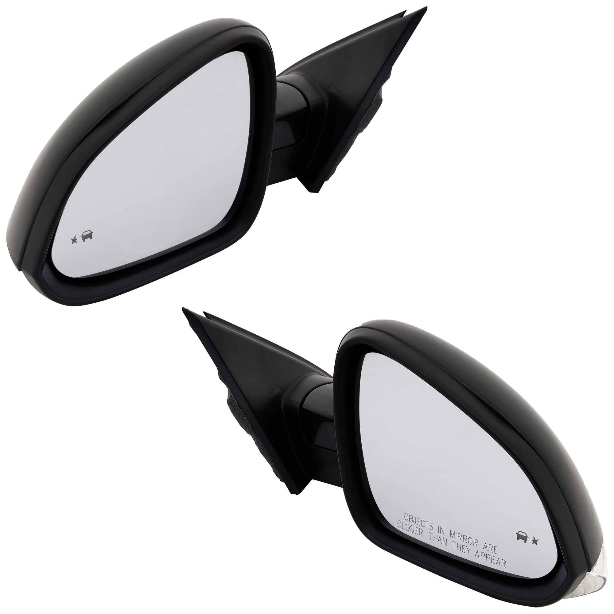 AM REGAL 14-17 MIRROR RH AND LH Power Manual Folding Heated Paintable w In housing Signal Light Memory BSD in Glass No Puddle Light Auto Dimming SKU SET BK56ER S Partslink GM1320662 GM1321662 OEM 22905576 PFM 22905577 PFM