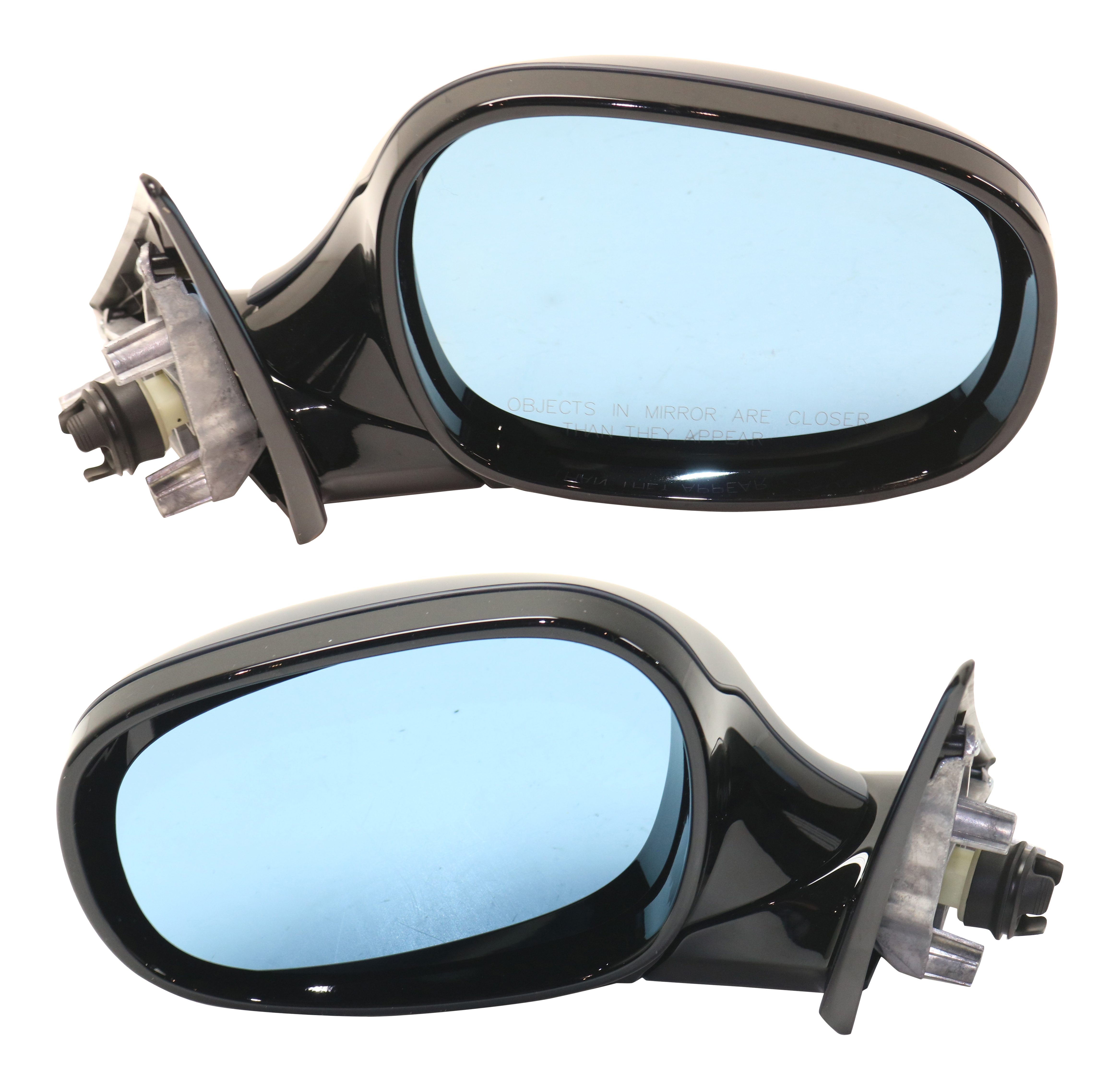 AM 328I 09-12 MIRROR RH AND LH Power Manual Folding Heated Paintable No Memory w Shadow Lane w Blue Glass Wagon SKU SET BM02ER Partslink BM1320141 BM1321141 OEM 51167268277 PFM 51167268278 PF