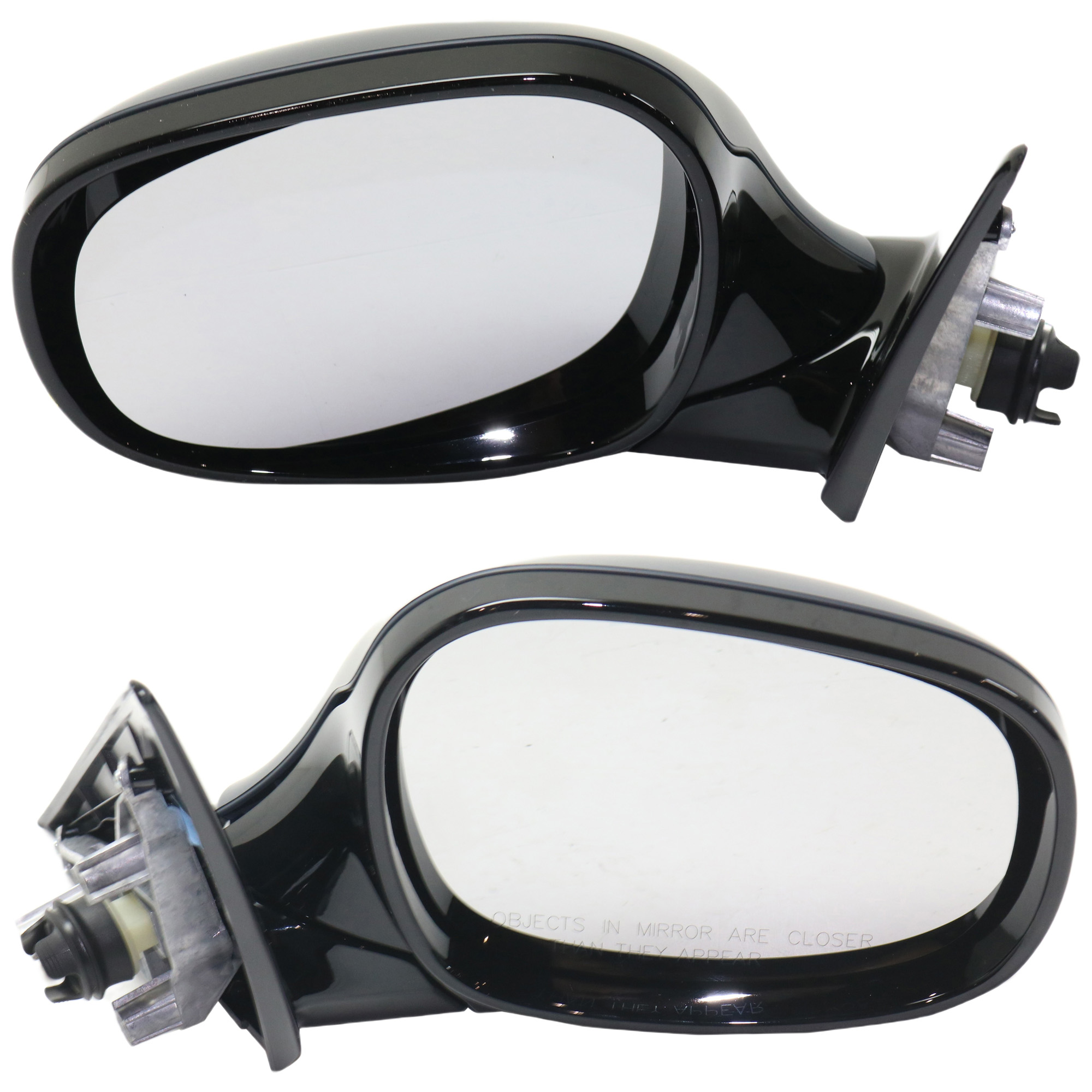 AM 328I 09-12 MIRROR RH AND LH Power Manual Folding Heated Paintable No Memory w Shadow Lane w o Blue Glass Wagon SKU SET BM04ER Partslink BM1320143 BM1321143 OEM 51167268277 PFM 51167268278 PF