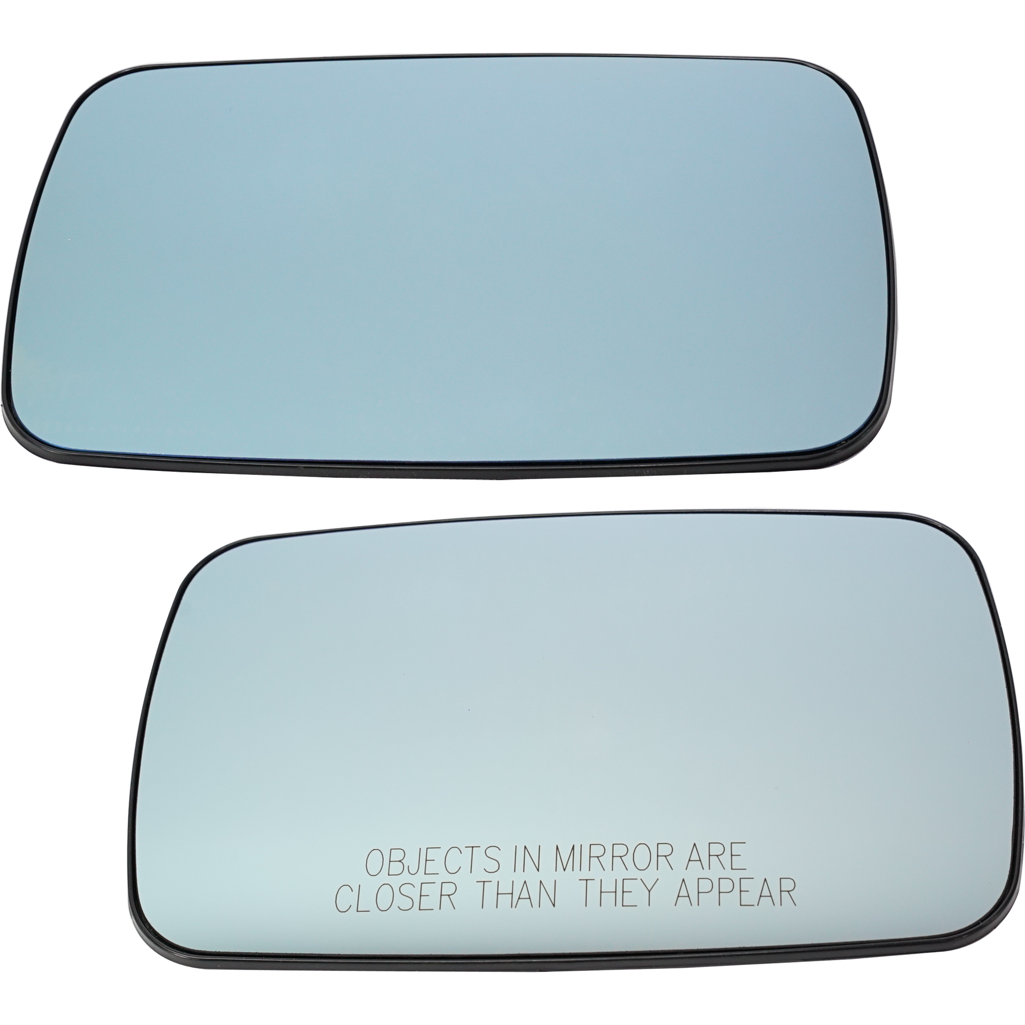 AM 3 SERIES 99-06-5 SERIES 98-03 MIRROR GLASS RH AND LH Heated w Backing Plate Sedan Wagon SKU SET BM05GR Partslink BM1325103 BM1324103 OEM 51168250439-51168250436