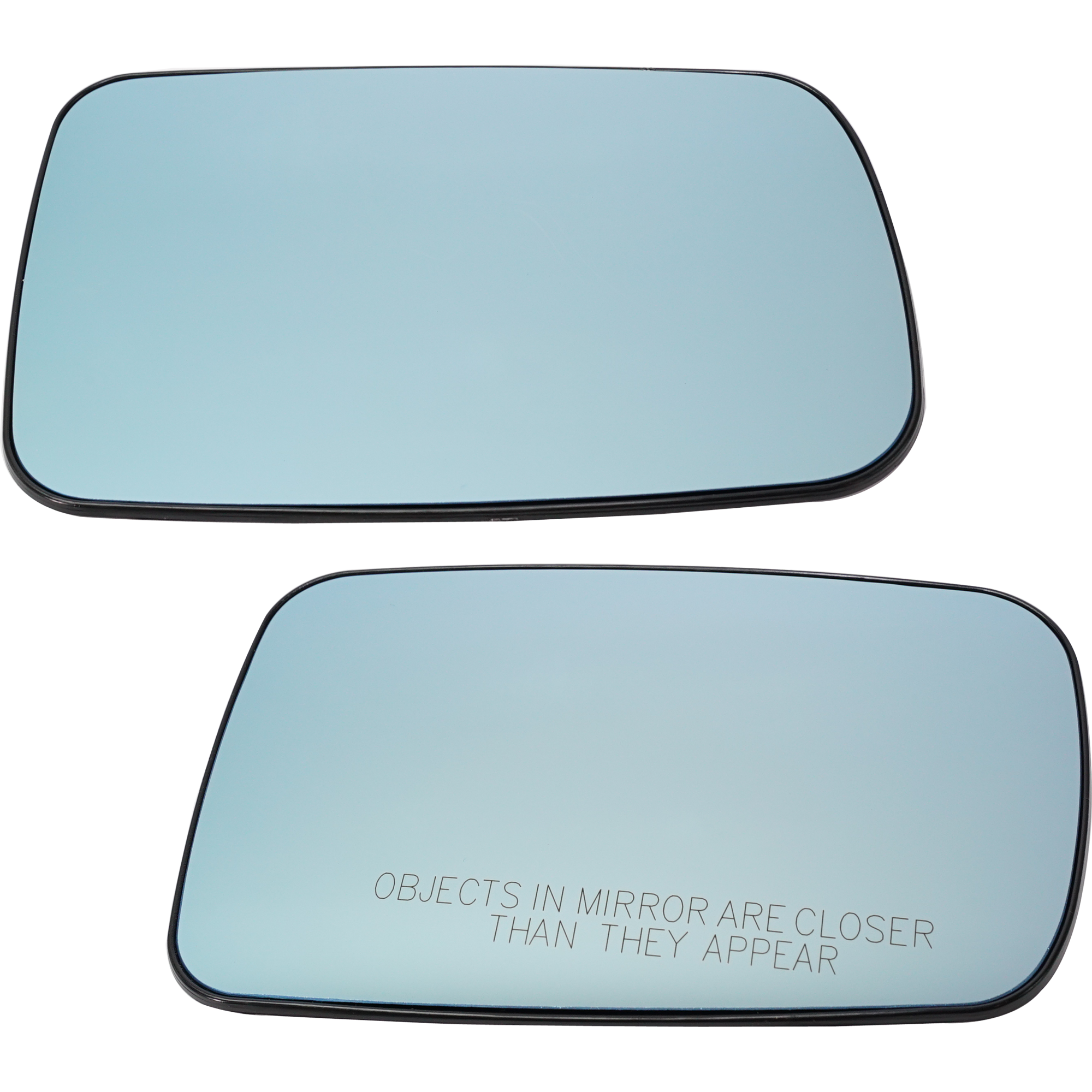 AM 3 SERIES 99-06-7 SERIES 02-08 MIRROR GLASS RH AND LH Heated w Backing Plate Convertible Coupe SKU SET BM06GR Partslink BM1325105 BM1324105 OEM 51168247134-51168247133