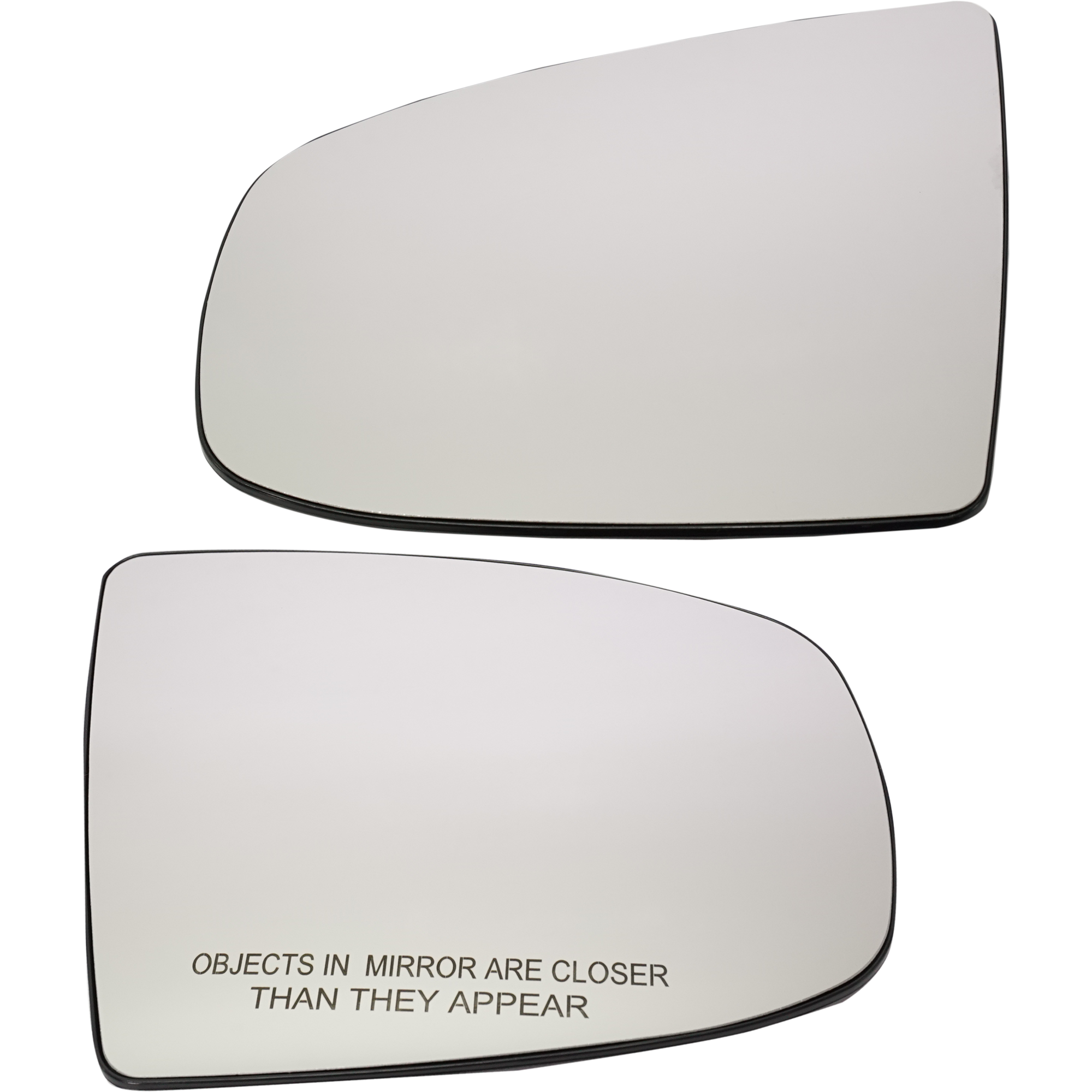 AM X5-07-13 X6-08-14 MIRROR GLASS RH AND LH Non Heated w Backing Plate Non Electrochromic SKU SET BM16GR OEM 51167298162 PFM 51167298161 PF