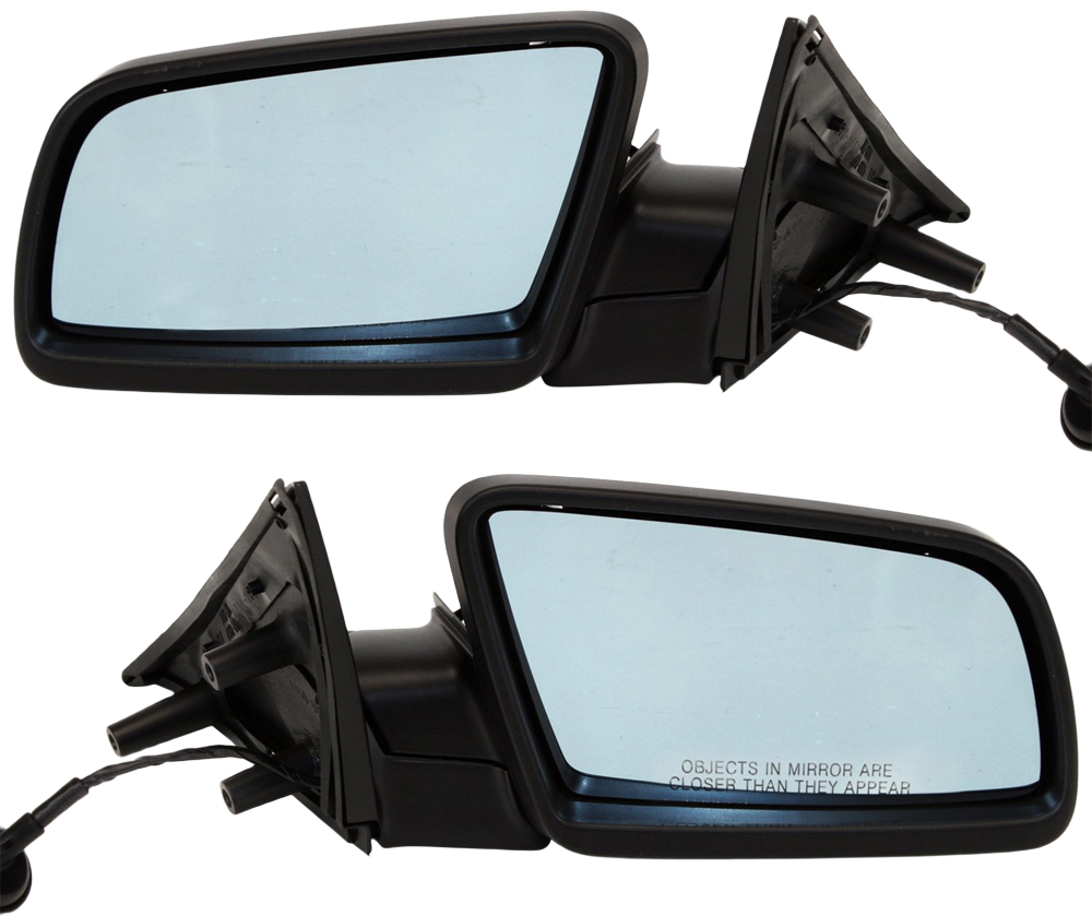 AM 5 SERIES 04-07 MIRROR RH AND LH Power Manual Folding Heated Paintable No Memory Non lighted Sedan 04-05 Wagon 06-07 SKU SET BM41ER OEM 51167189485-51167189488