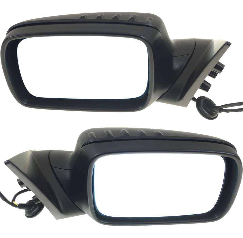 AM 3 SERIES 99-06 MIRROR RH AND LH Power Power Folding Heated Paintable No Memory Convertible Coupe SKU SET BM43ER Partslink BM1320131 BM1321131 OEM 51168247123-51168247126