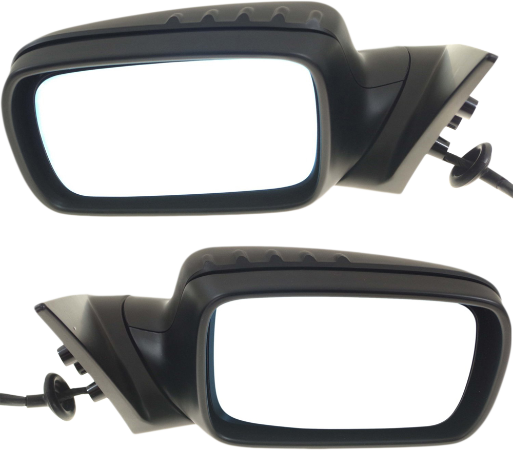 AM 3 SERIES 99-03 MIRROR RH AND LH Power Power Folding Heated Paintable w Memory Convertible Coupe SKU SET BM48ER Partslink BM1320132 BM1321132 OEM 51167003463-51167003466