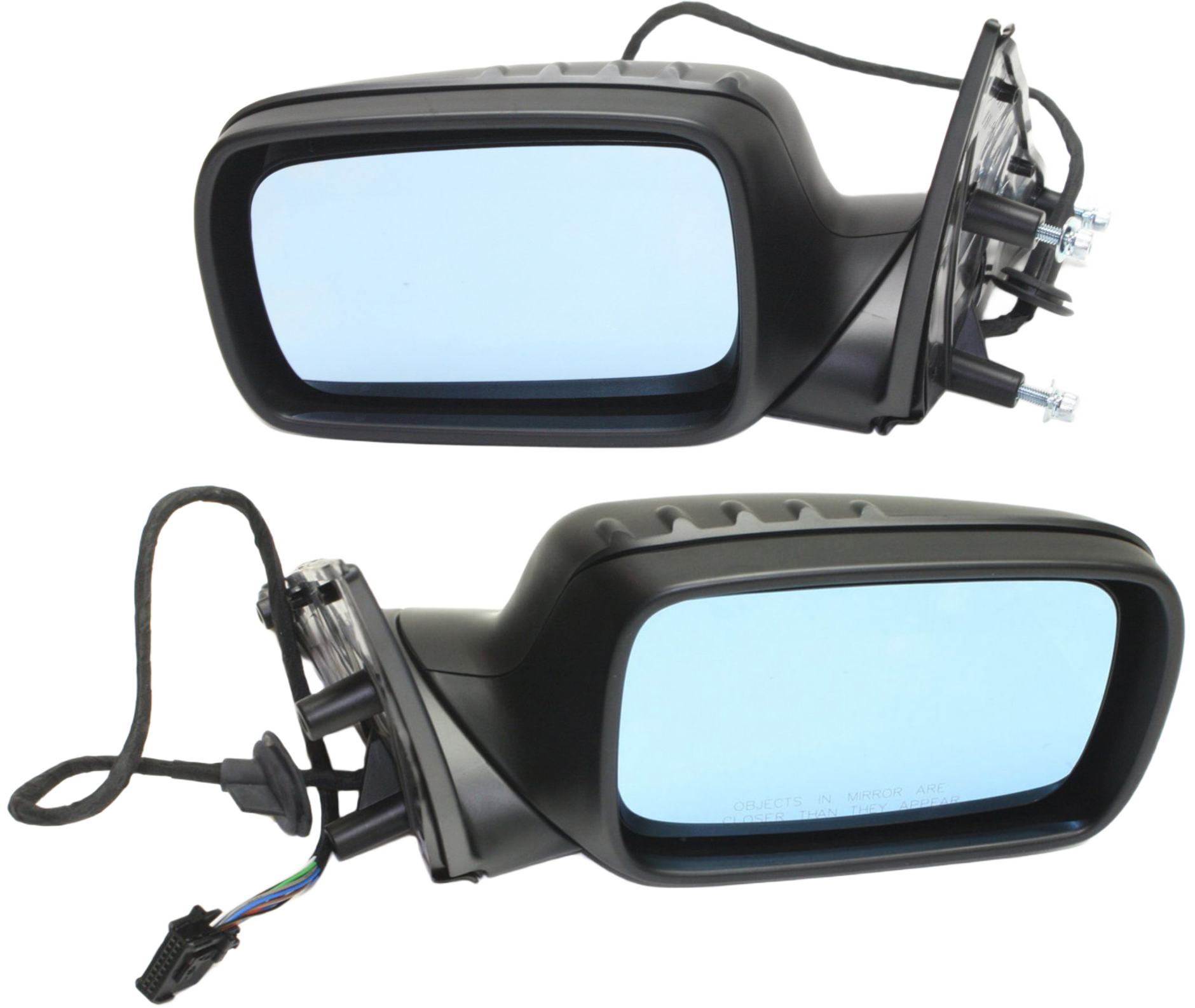 AM 7 SERIES 02-08 MIRROR RH AND LH Power Power Folding Heated Paintable w Memory SKU SET BM50ER Partslink BM1320138 BM1321138 OEM 51167190637-51167190640