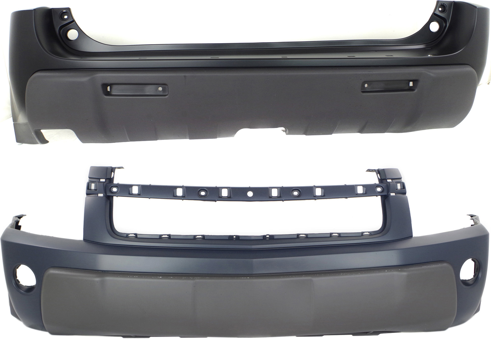 AM EQUINOX 05-06 FRONT AND REAR BUMPER COVER LS LT Models SKU SET C010345P 2 Partslink GM1000726 GM1100694 OEM 12335874-19120202