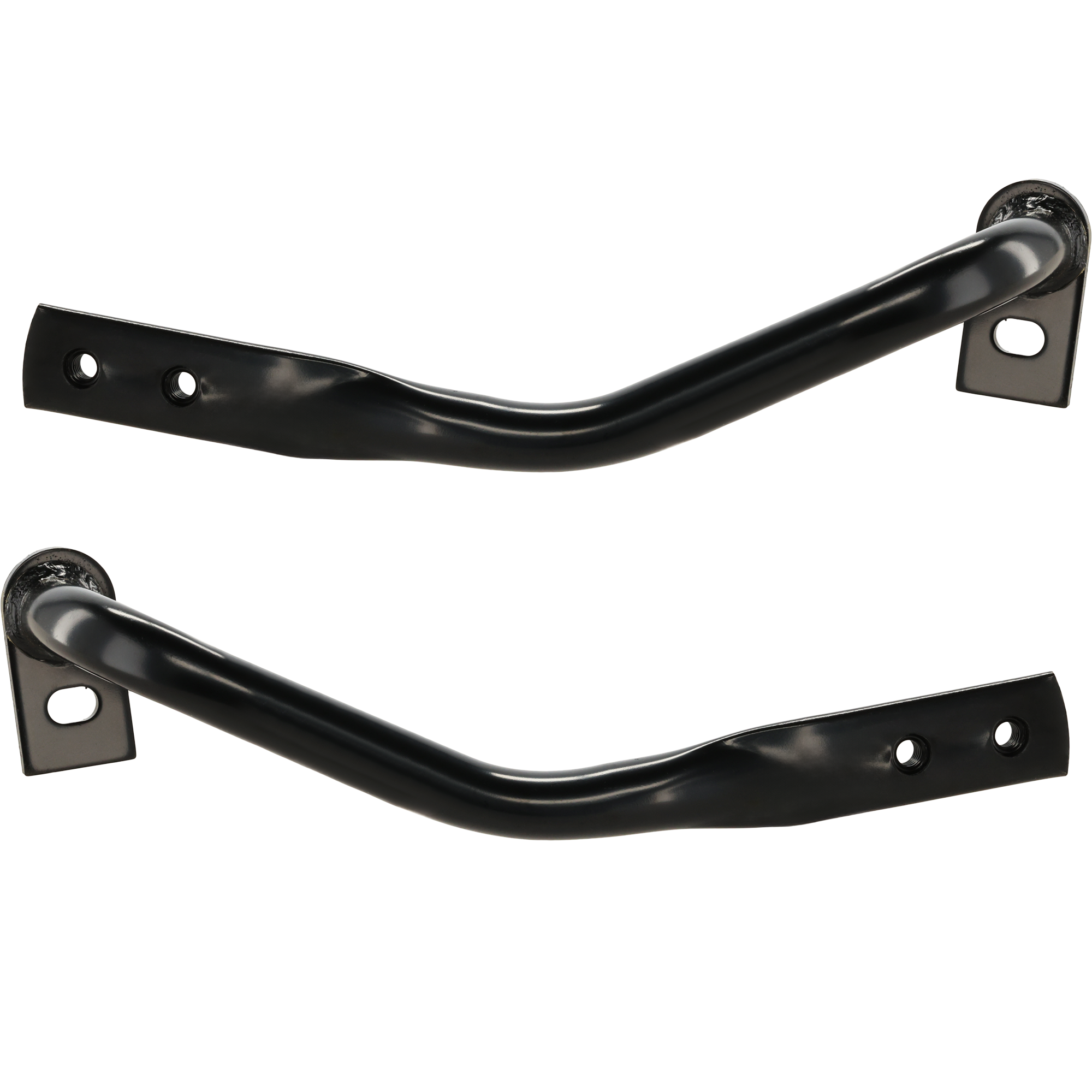 AM SILVERADO P U 07-13 FRONT BUMPER BRACKET RH AND LH Steel Excludes 2007 Classic CAPA SKU SET C013143Q Partslink GM1043107C GM1042107C OEM 22861859-22861858