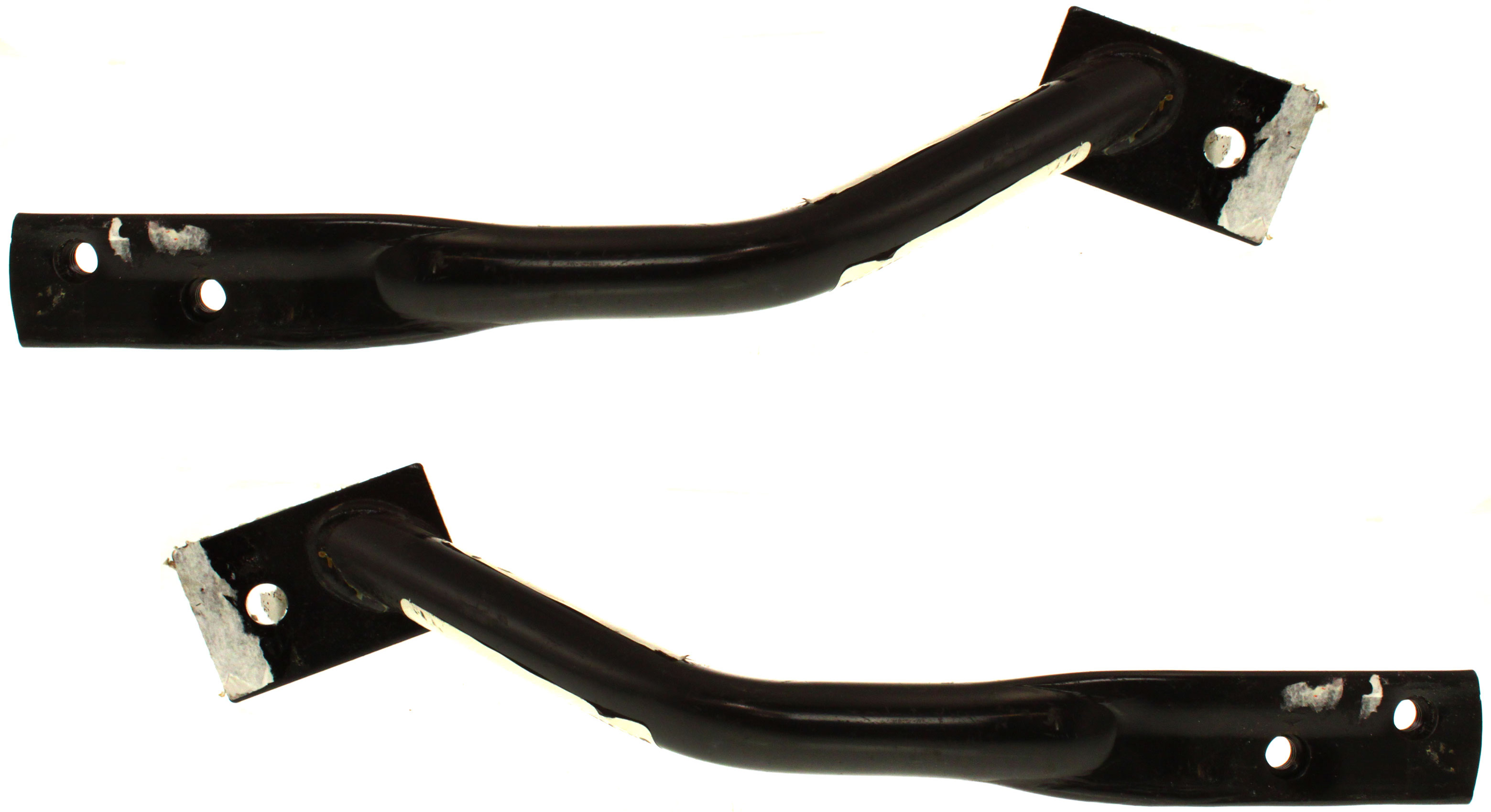 AM SILVERADO 07-10 FRONT BUMPER BRACKET RH AND LH Impact Bar Steel Fits 2007 Non Classic SKU SET C013151 Partslink GM1066184 GM1067184 OEM 25862429-25862430