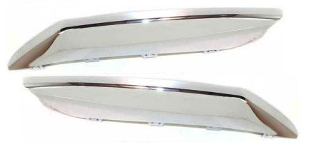 AM PACIFICA 4-6 FRONT BUMPER MOLDING RH AND LH Upper Chrome SKU SET C016107 Partslink CH1046101 CH1047101 OEM 4857778AA 4857779AA