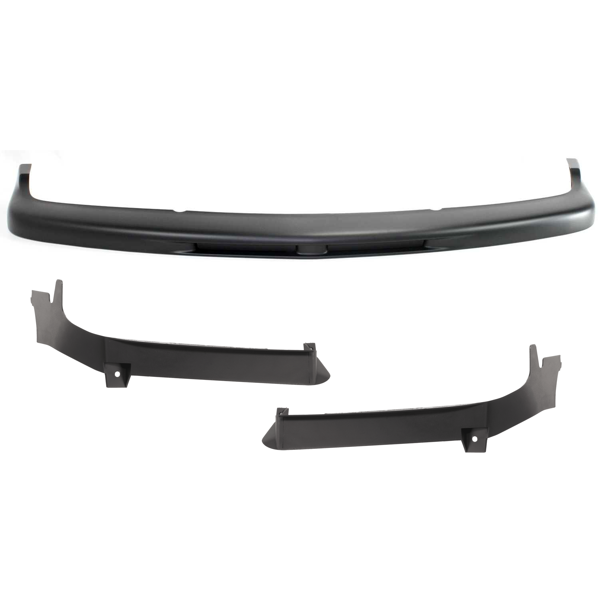 AM TAHOE 00-06 FRONT BUMPER MOLDING Set of 3 Face Bar Trim Primed SKU SET C040317P Partslink GM1051107 GM1088166 GM1089166 OEM 15035437-15035438-88937339